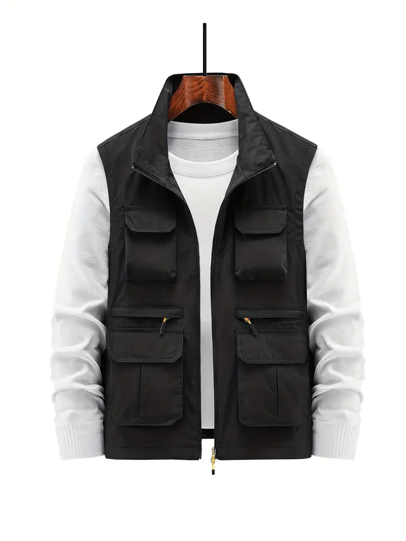 Gilet Homme Multi Poches Zippé 0