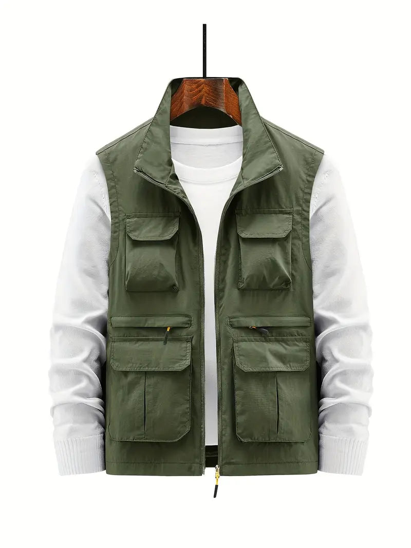 Gilet Homme Multi Poches Zippé 10