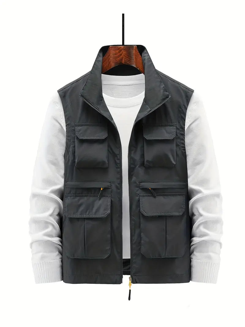 Gilet Homme Multi Poches Zippé 11