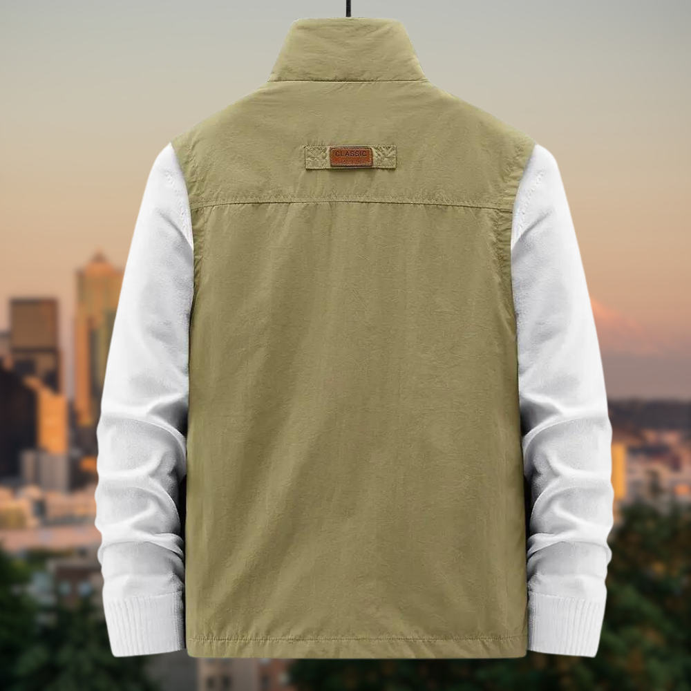 Gilet Homme Multi Poches Zippé 5