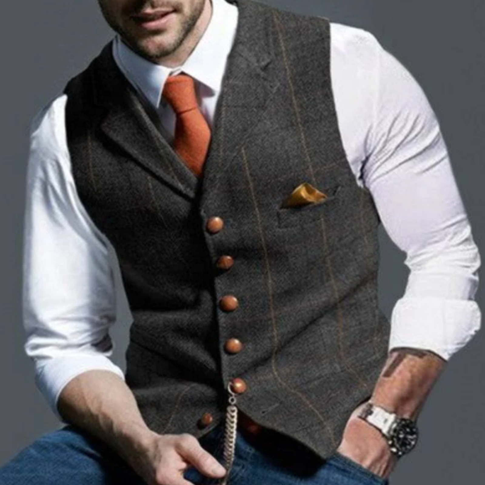 Gilet Homme Slim Chic 3