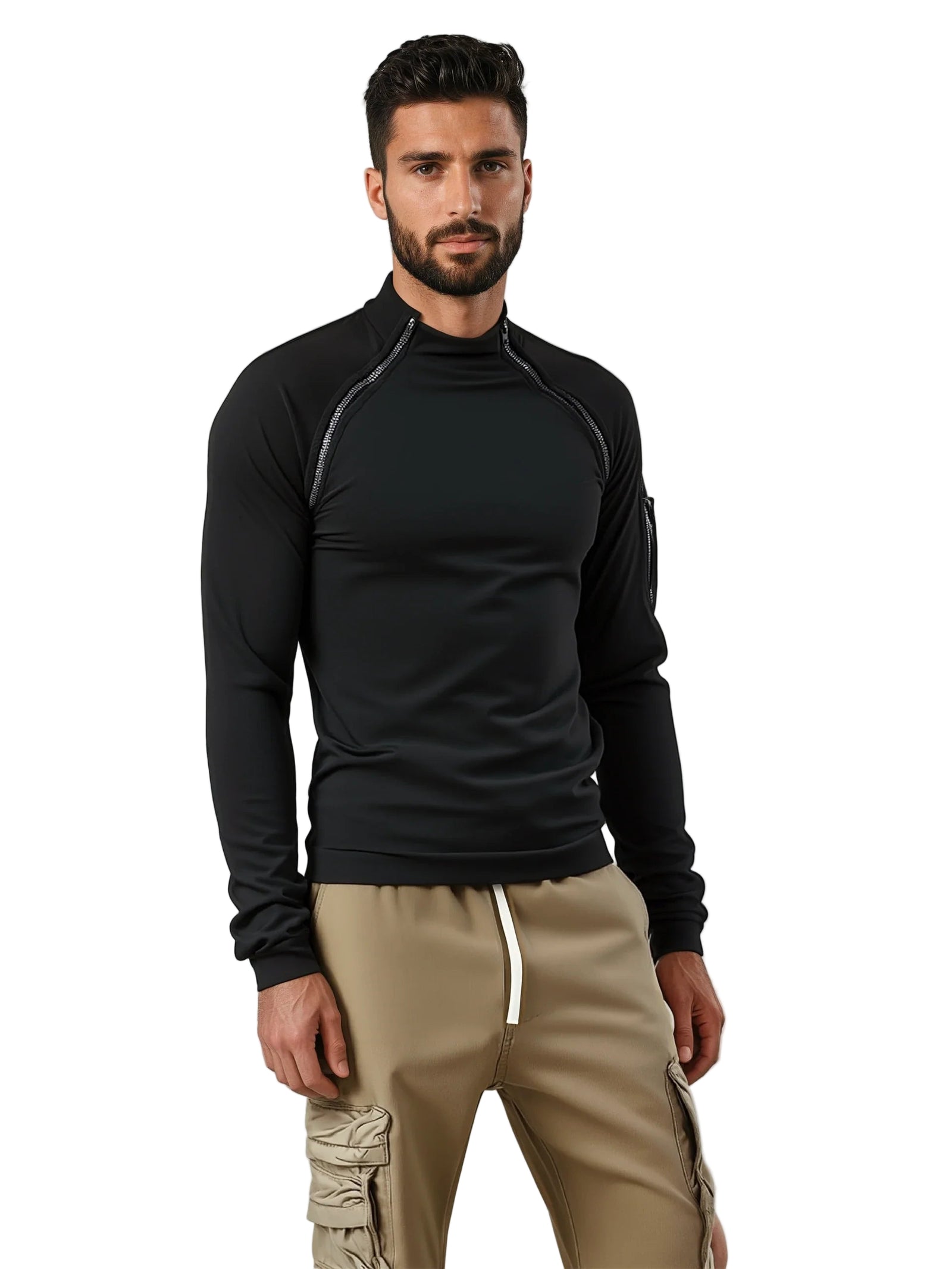 Gilet Homme Tactique Sans Manche Pratique pour Activités de Plein Air 0