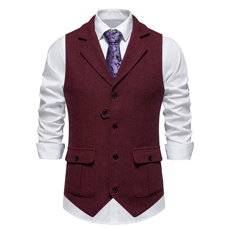Gilet Pour Homme Décontracté Classique 4