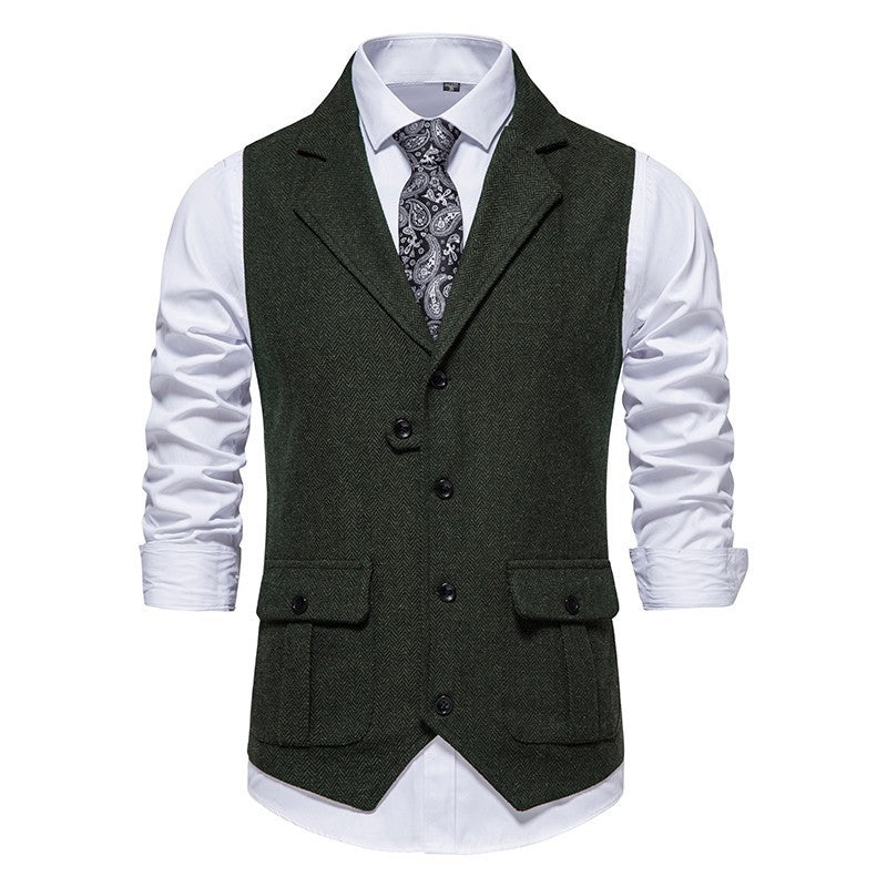 Gilet Pour Homme Décontracté Classique 6