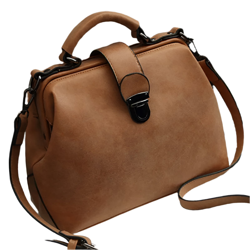 Sac à main femme Vintage Cuir Élégant Spacieux 1