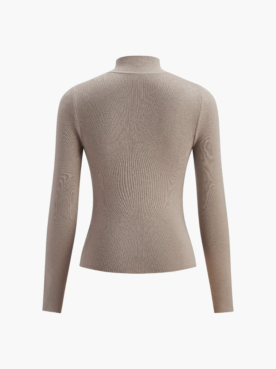 Haut à Col Montant pour Femme Printemps 6