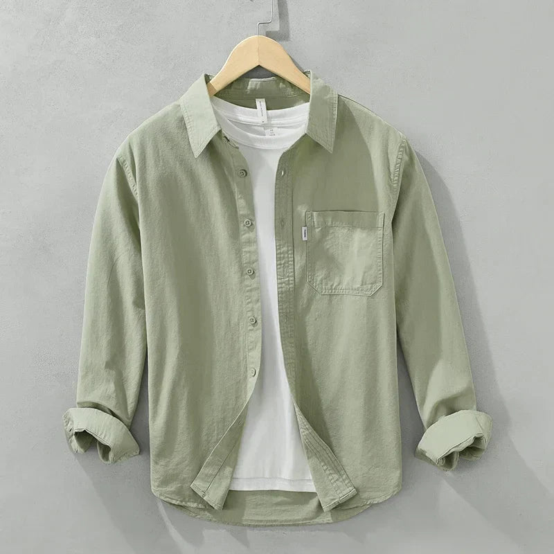 Variant image for Chemise pour Hommes Élégante en Coton-7