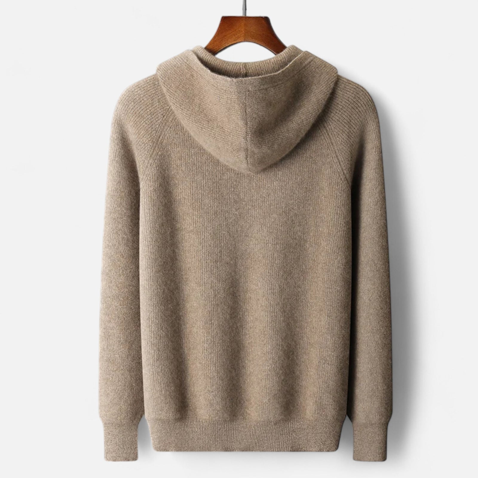 Homme Cardigan à Capuche Zippé 7