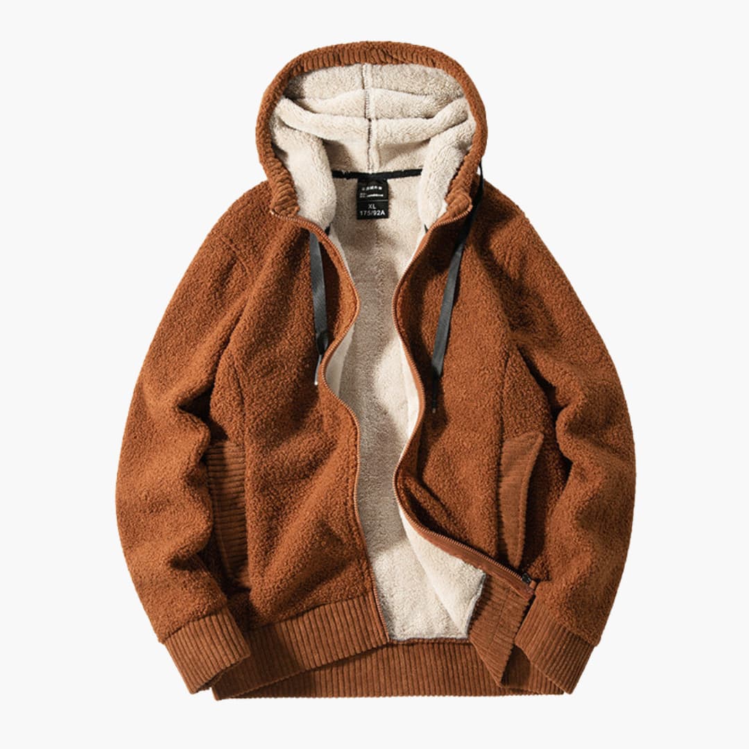 Hoodie pour Hommes avec Capuche et Fermeture Éclair 3