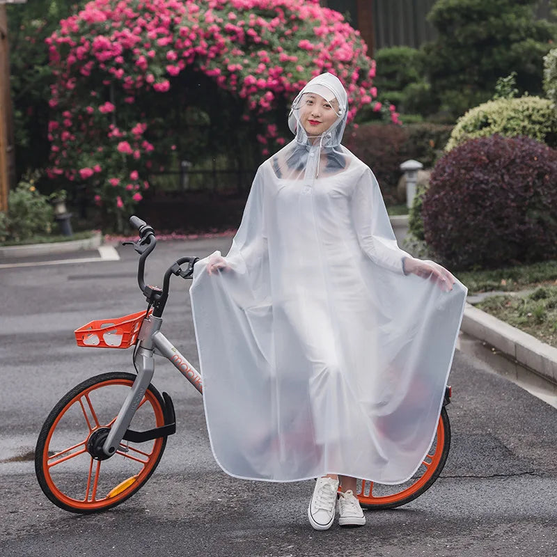Imperméable Transparent pour Vélo et Moto en PVC 4