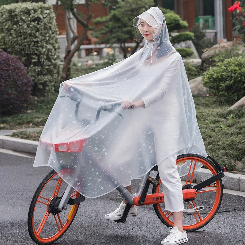 Imperméable Transparent pour Vélo et Moto en PVC 5
