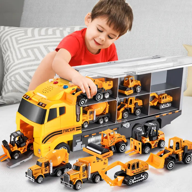 Jouet Voiture Camion de Construction pour Enfants 0