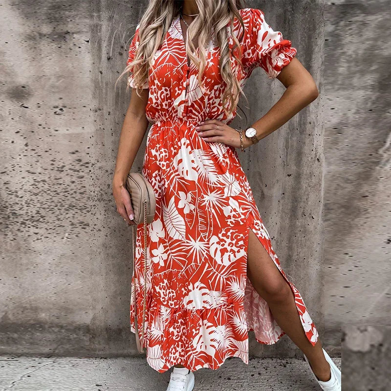 Jupe Longue à Imprimé Floral pour Femmes 5