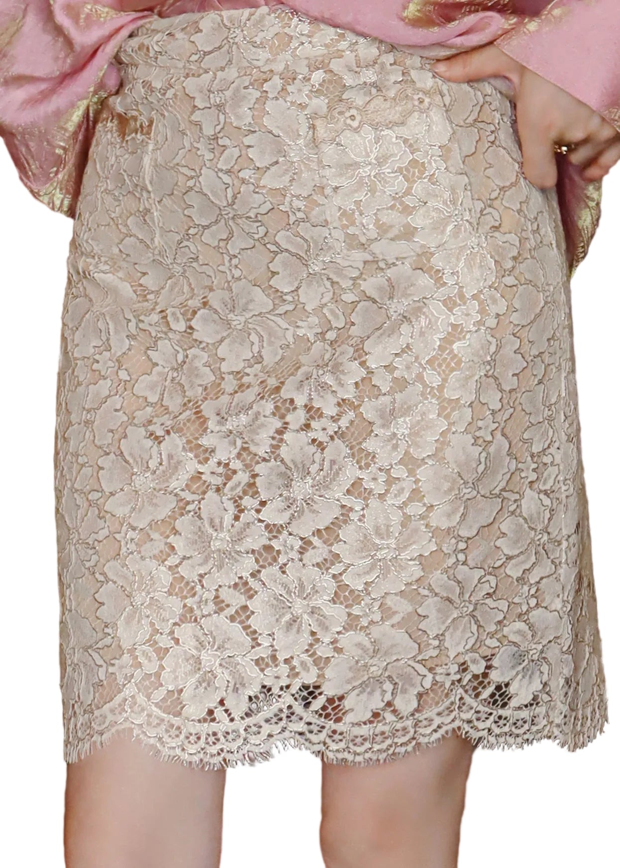 Jupe Portefeuille Femme Style Ajouré Estival 0