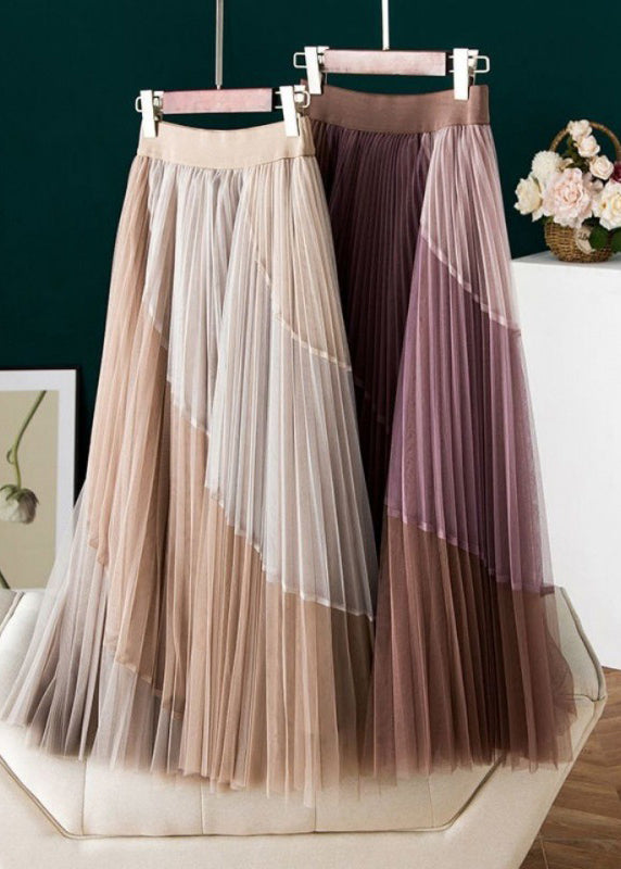 Jupe Vintage Plissée Décontractée pour Femmes 2