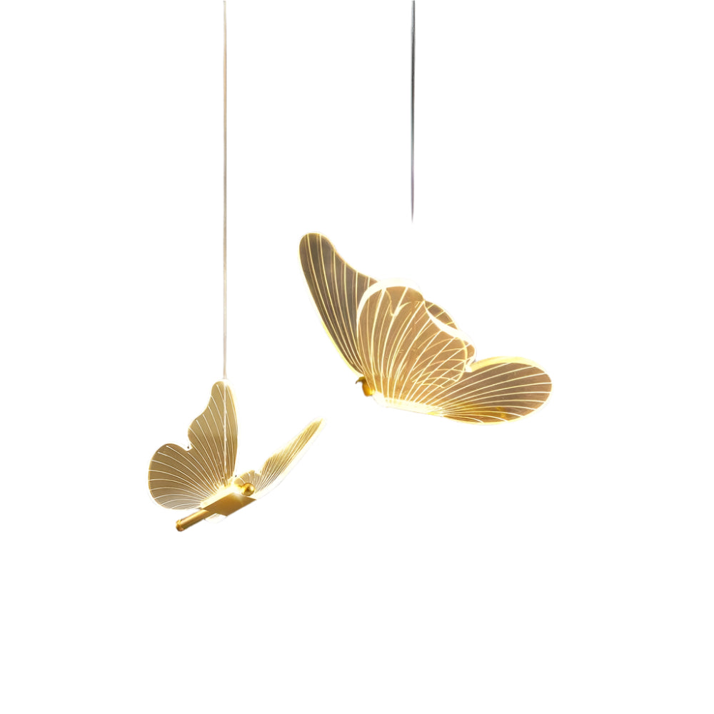 Lampes à LED en Forme de Papillon pour Enfants