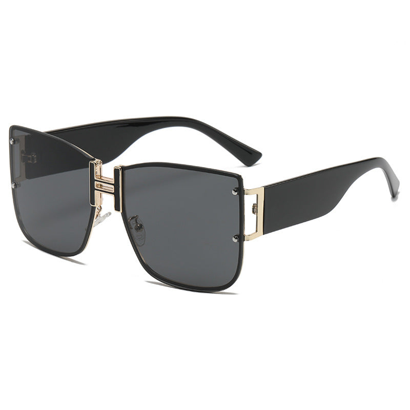 Lunette de Soleil Femme Design Carré Moderne avec Protection UV 4
