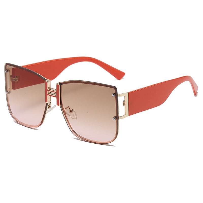 Lunette de Soleil Femme Design Carré Moderne avec Protection UV 5