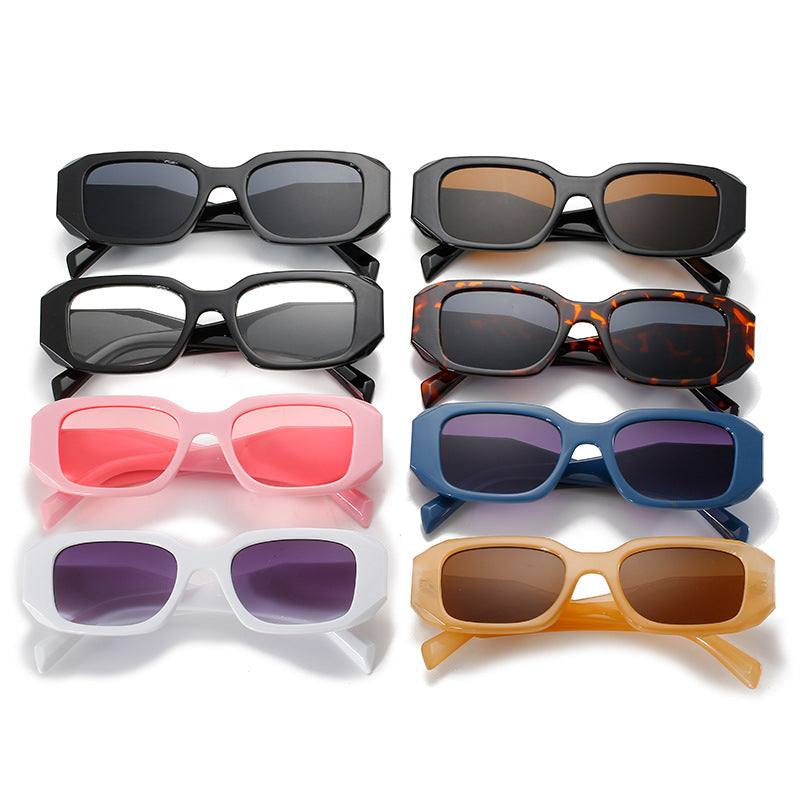Lunette de Soleil Femme Design Géométrique Moderne 2