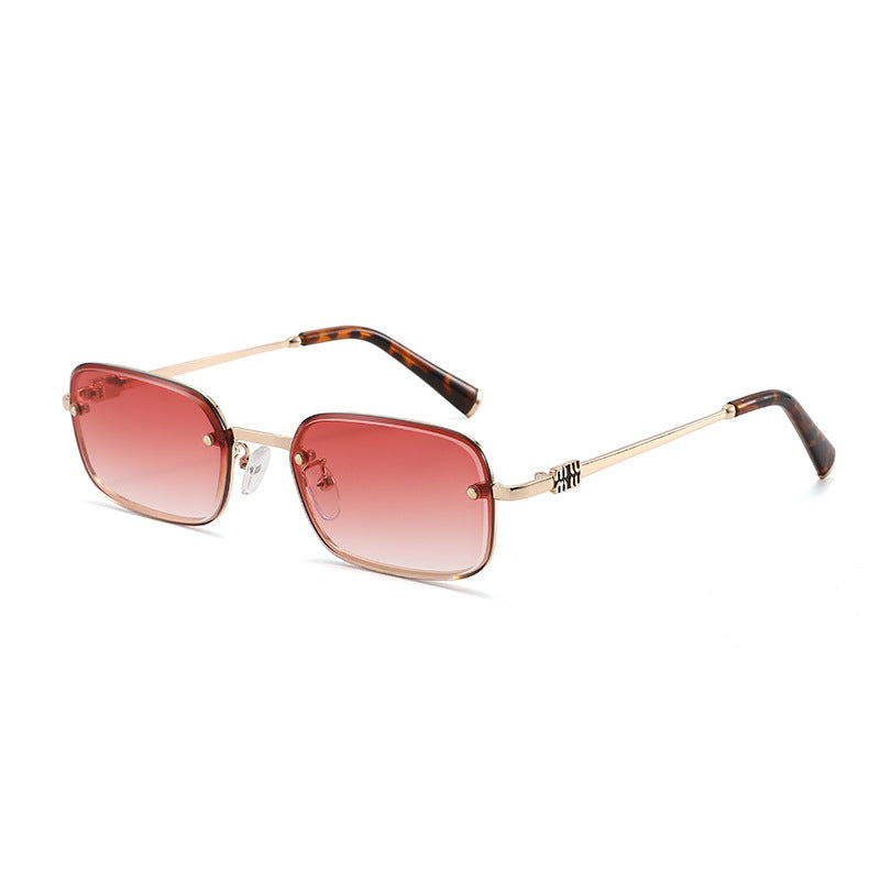 Lunette de Soleil Femme Rectangulaire Polarisée Moderne 11