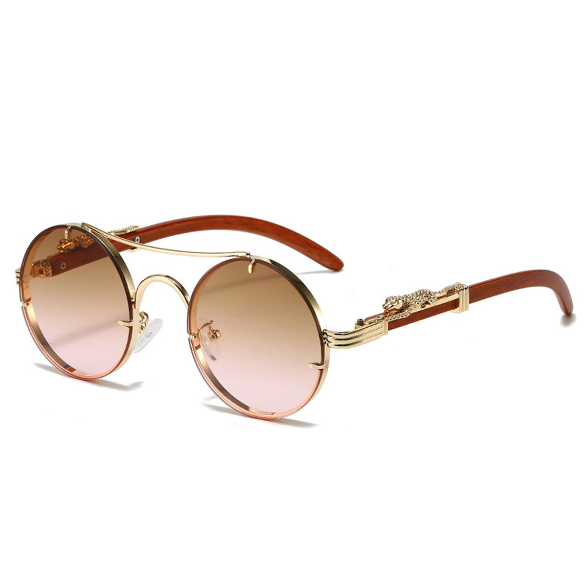 Lunettes Rondes Femmes Design Moderne 6