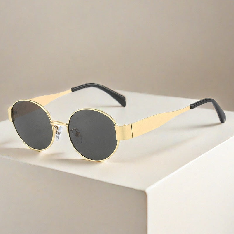 Lunettes de Soleil Femme Ovales Design Élégant 1