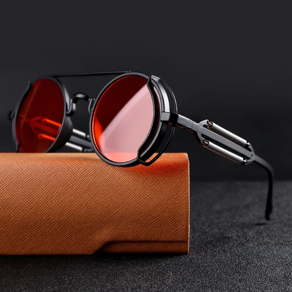 Lunettes de Soleil Ronde avec Verres Miroir 2