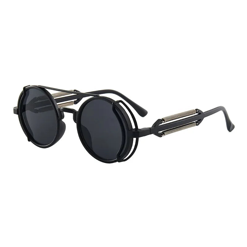 Lunettes de Soleil Ronde avec Verres Miroir 3