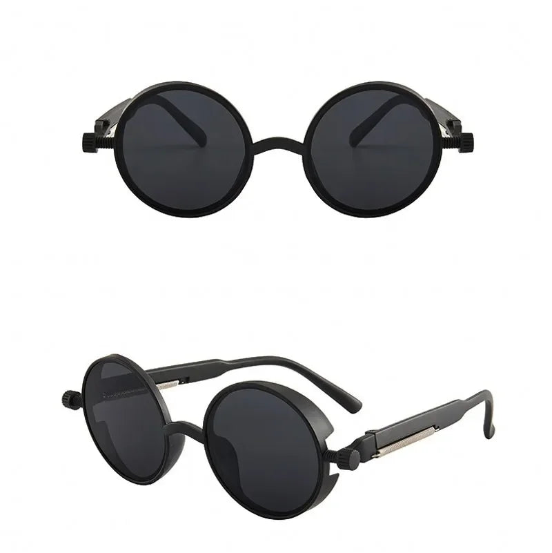 Lunettes de Soleil Ronde avec Verres Miroir 5