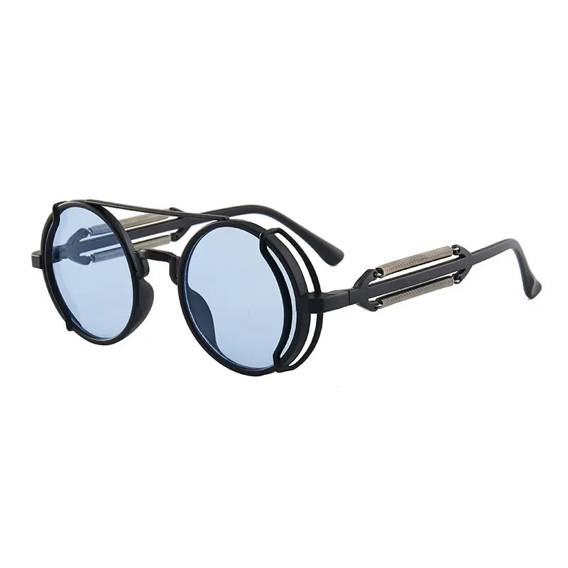 Lunettes de Soleil Ronde avec Verres Miroir 6