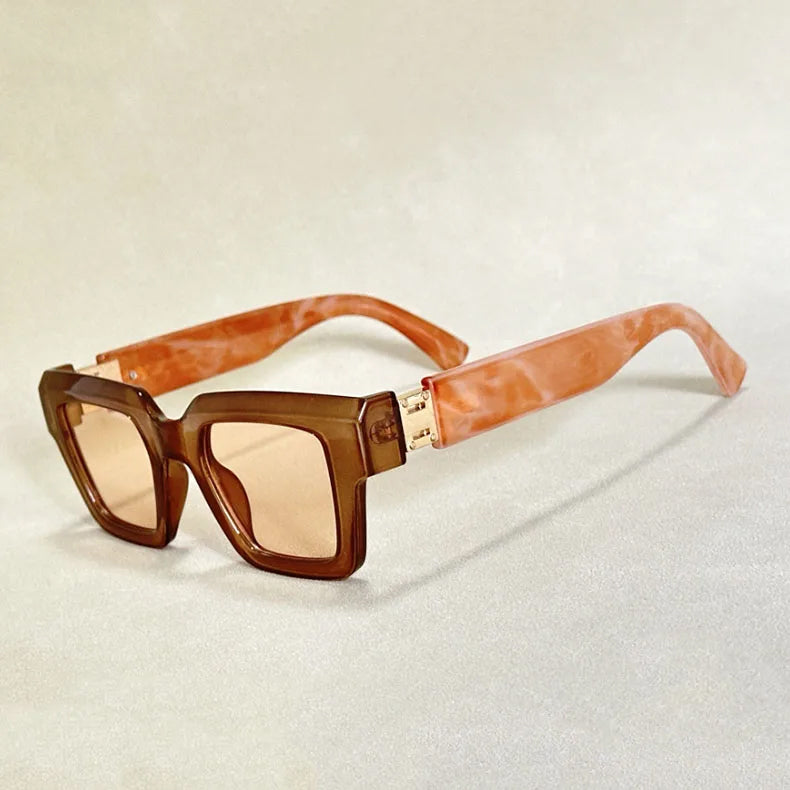 Lunettes de soleil Rétro avec Monture Carrée 3