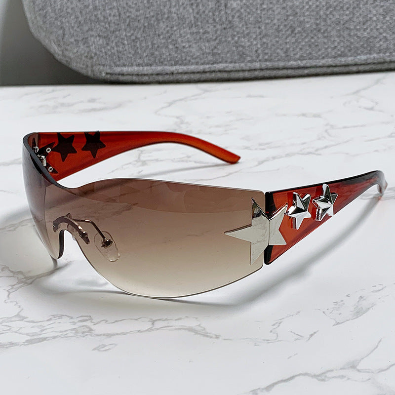 Lunettes de soleil Sportives Femmes avec Monture Unique 7