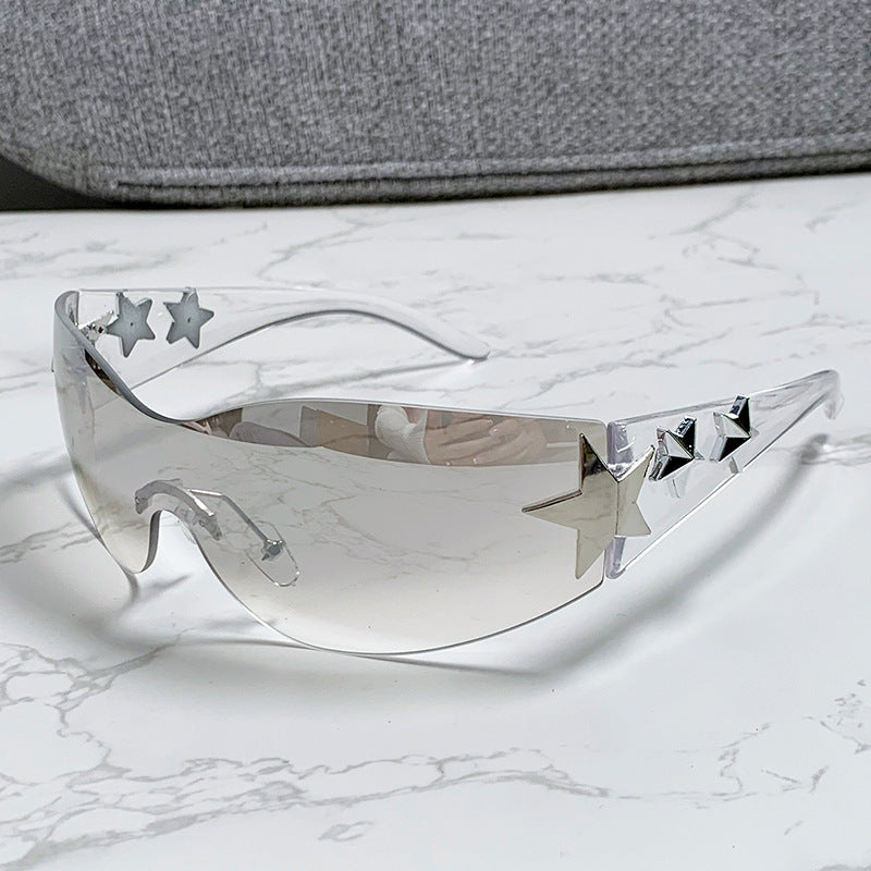 Lunettes de soleil Sportives Femmes avec Monture Unique 9