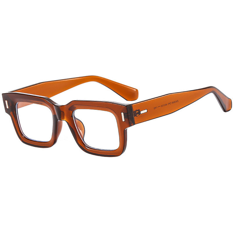 Lunettes de soleil carrées pour femmes avec imprimé léopard 6