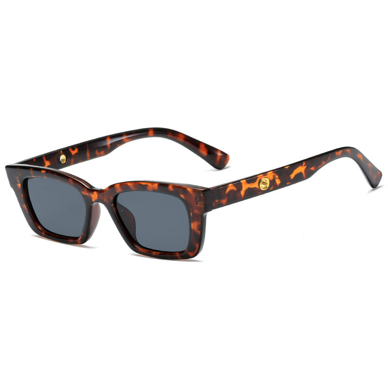 Lunettes de soleil carrées vintage pour femme 0