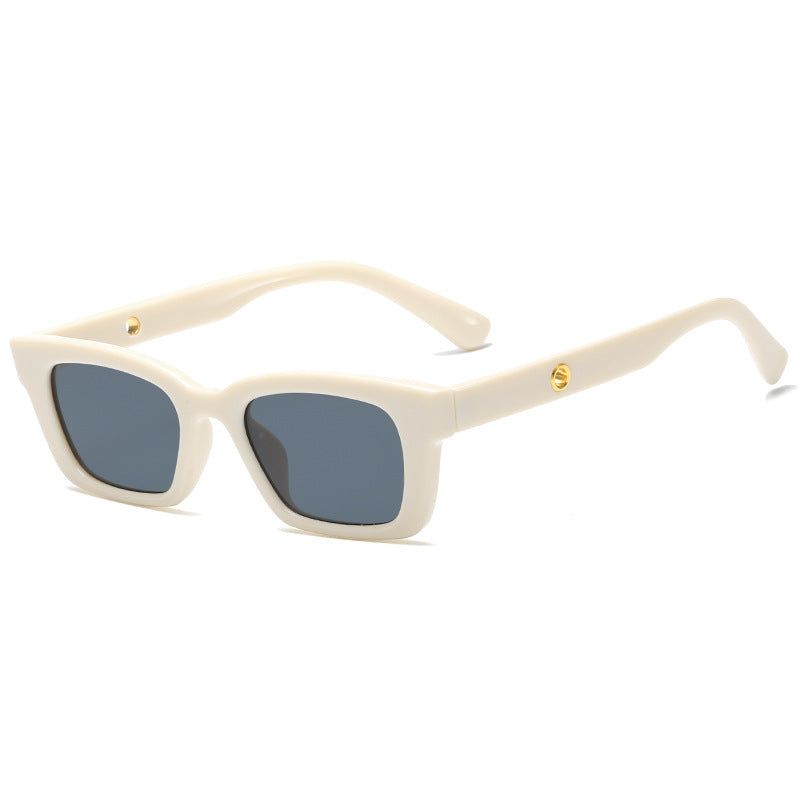 Lunettes de soleil carrées vintage pour femme 4