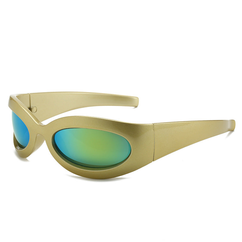 Lunettes de soleil de sport pour femmes au design aérodynamique 4