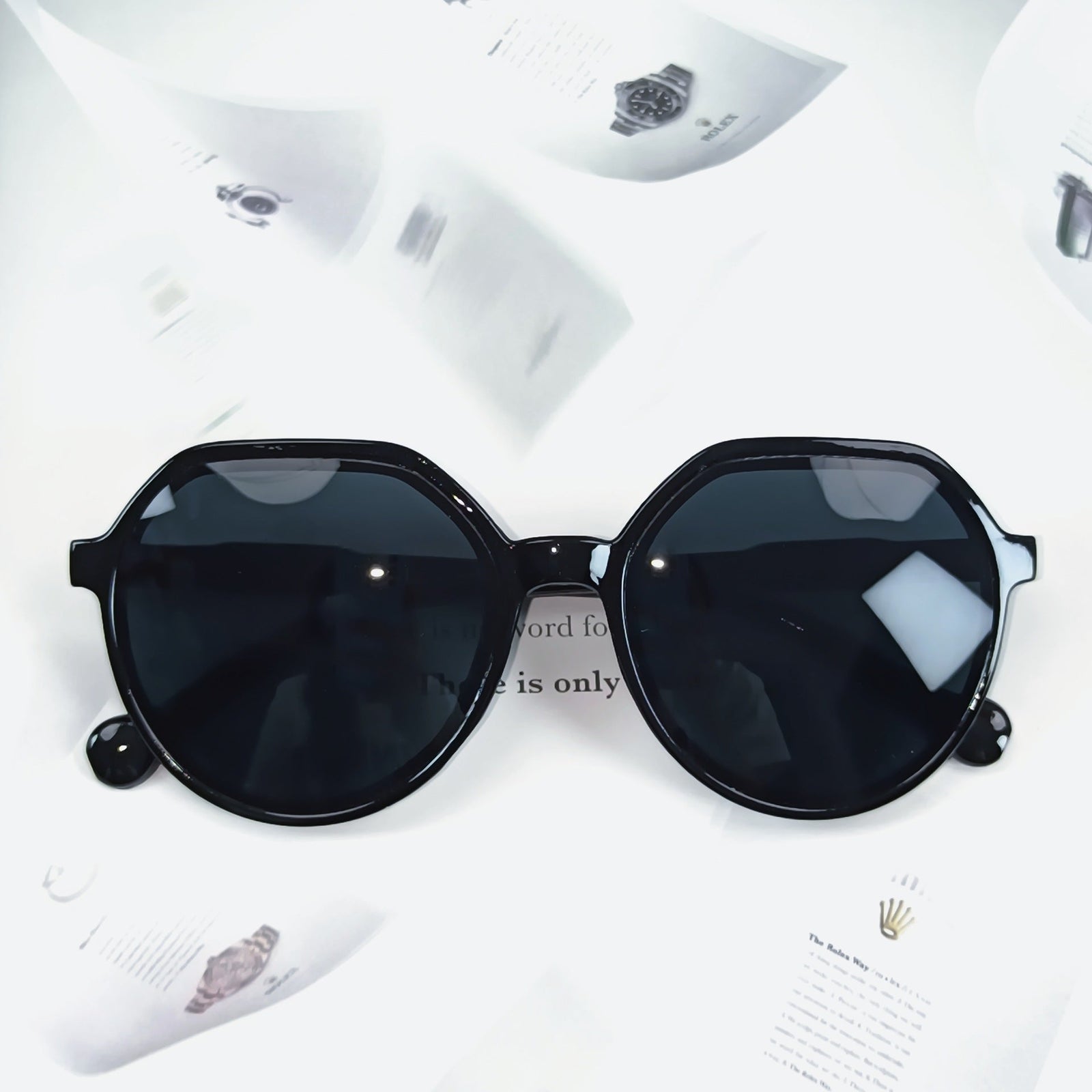 Lunettes de soleil géométriques pour femmes avec style audacieux 8