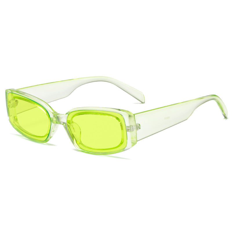 Lunettes de soleil pour femmes à verres carrés modernes 6