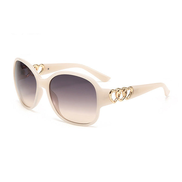 Lunettes de soleil pour femmes avec monture décorative 11