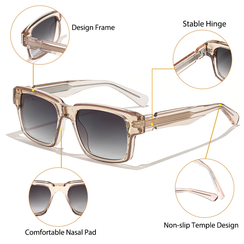Lunettes de soleil pour homme style urbain 7