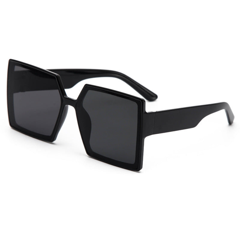 Lunettes de soleil surdimensionnées pour femmes au design hexagonal 5
