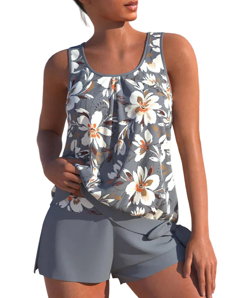 Maillot de Bain Femme Tankini Tendance Confortable pour Plage et Piscine 0