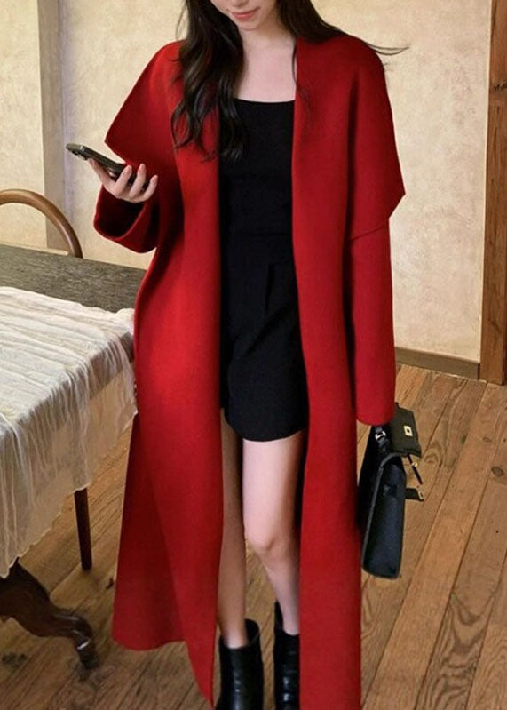 Manteau Femme Maxi Col Peter Pan Coupe Ample Automne 1