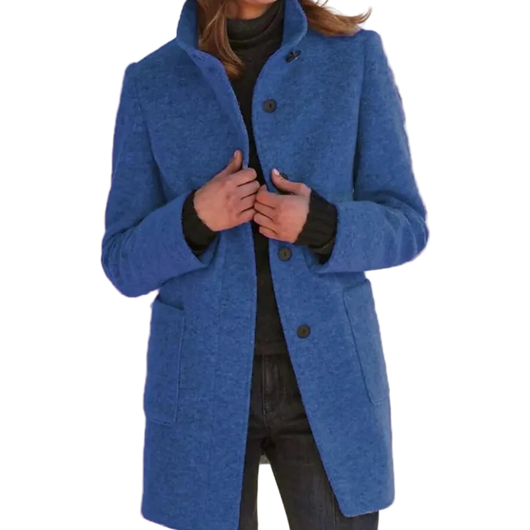 Manteau Hiver Femme Décontracté Col Montant 0