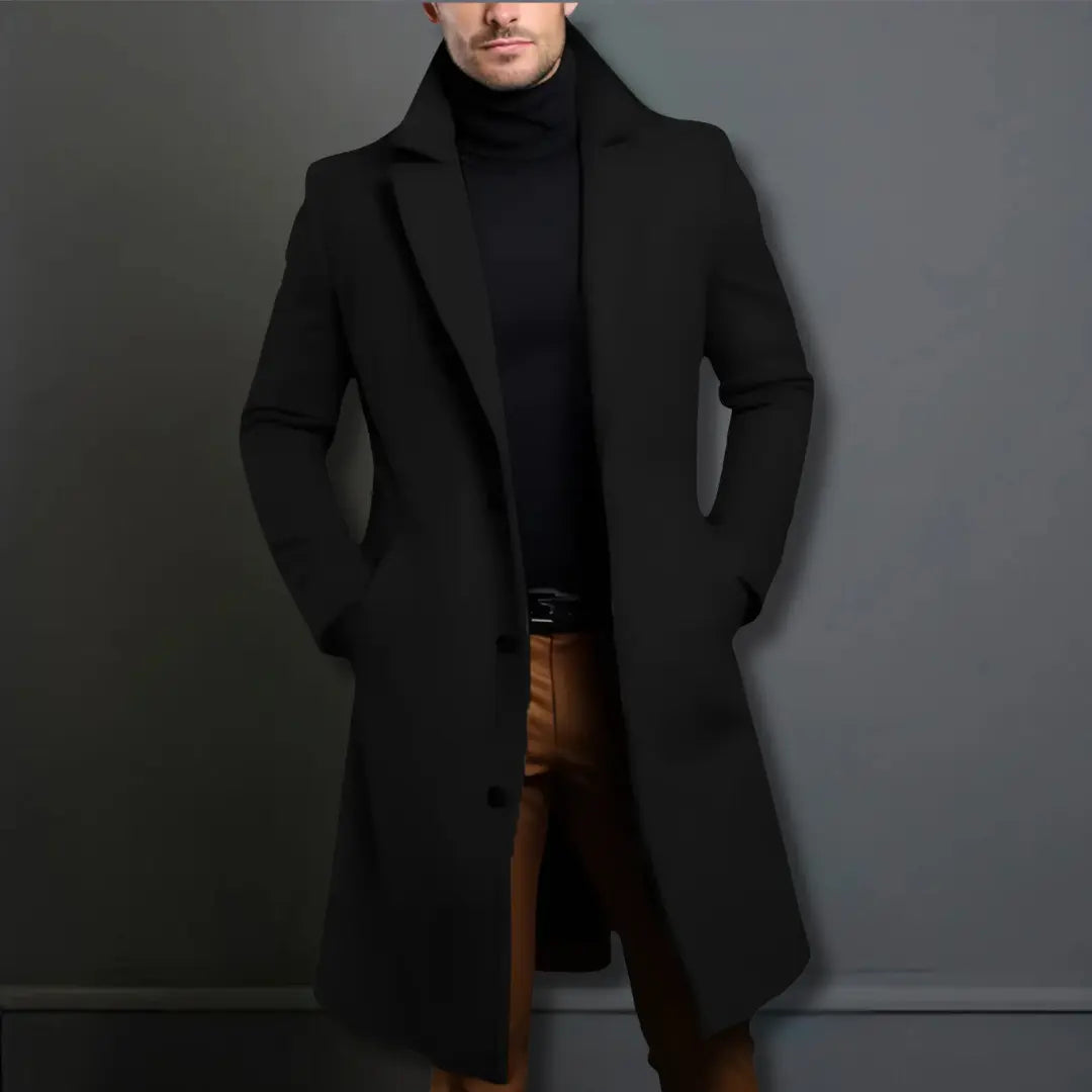 Manteau Homme Hiver Classique Chic 5