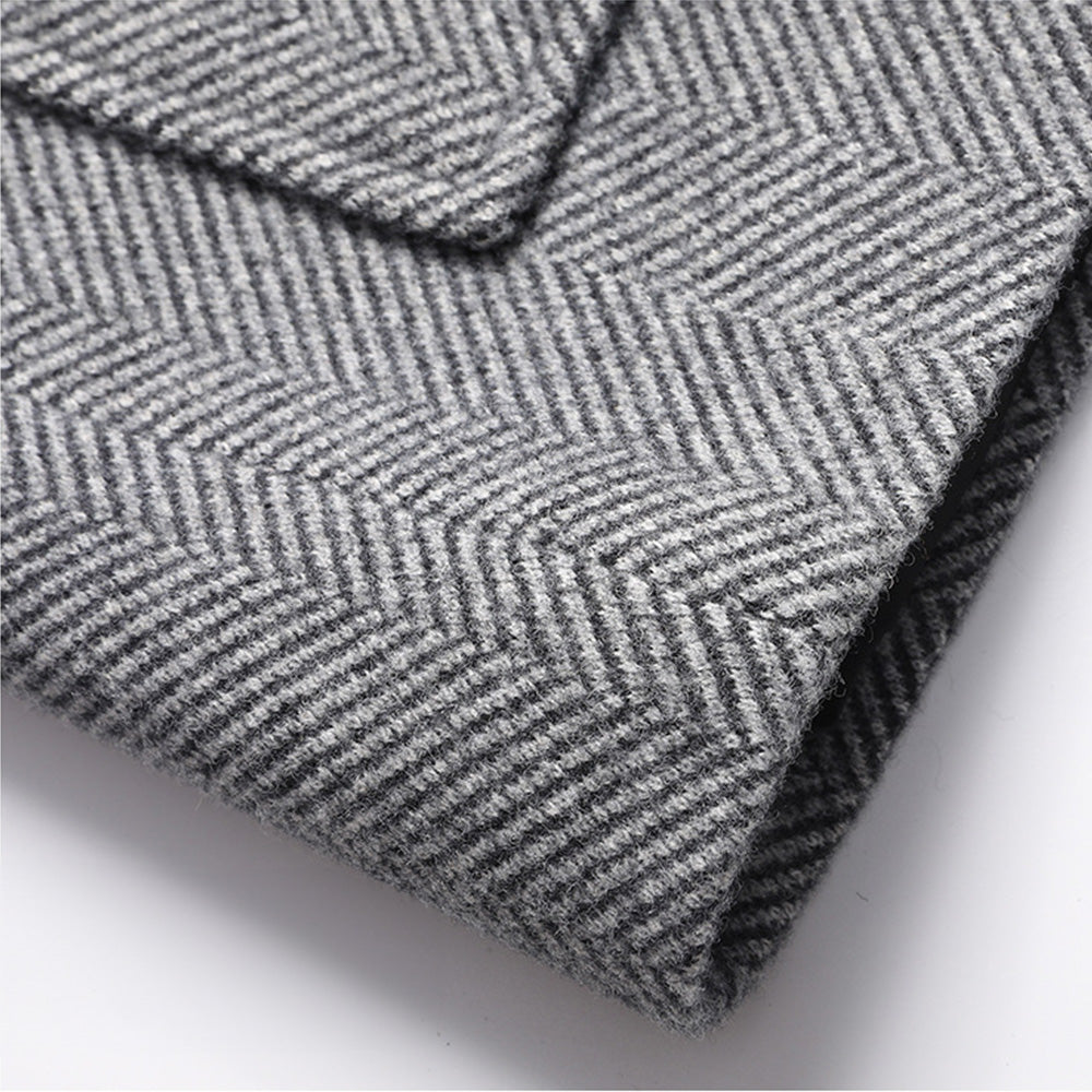 Manteau Homme Hiver Coupe Régulière avec Poches Pratiques 8