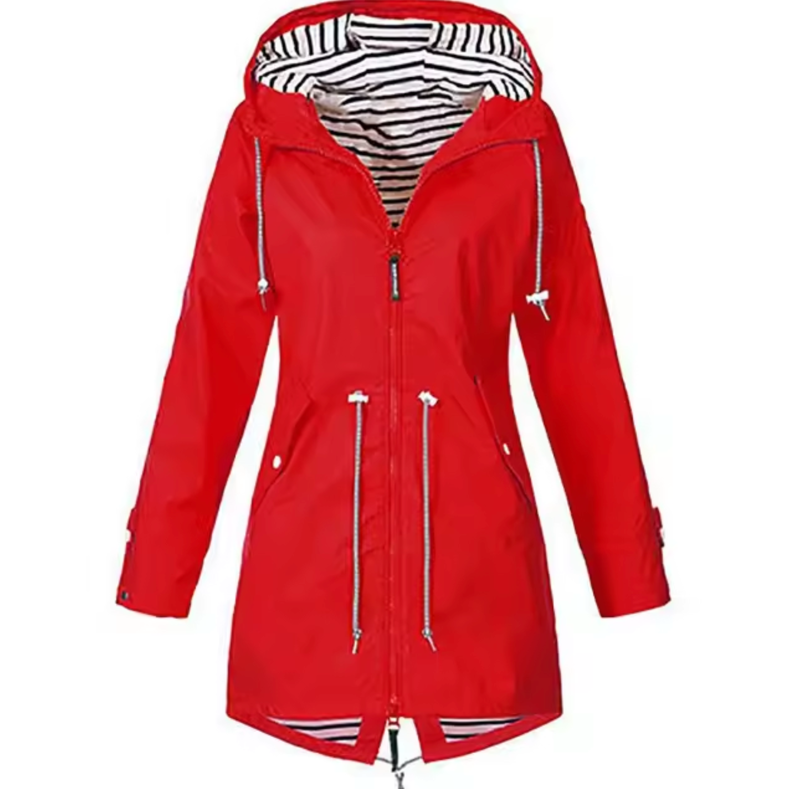 Manteau Imperméable à Capuche pour Femme 3