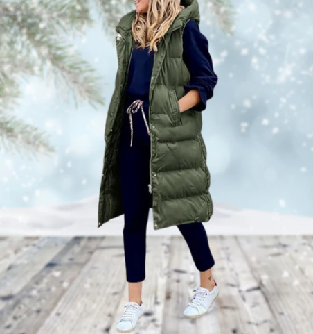 Manteau Long Femme Chic 4