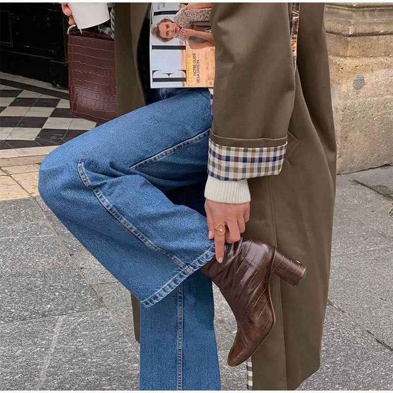 Manteau Trench Long pour Femme Chic 1